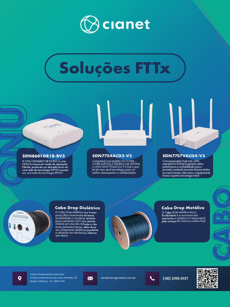 Catalogo Cianet - Digital 2 | PDF | Wi-Fi | Rede de computadores