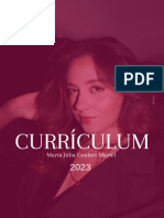 Currículum Júlia Goulart