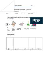 Guía de lenguaje y comunicación 1º básico nº3