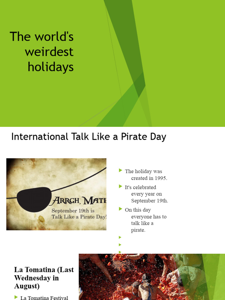 The World's Weirdest Holidays PDF