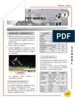 Magnitudes Y Unidades Del S.I: H I G H S C H O O L