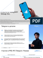 Telegram Pre-IPO