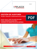 Taller Gestion Auditoria Lady - Villalon