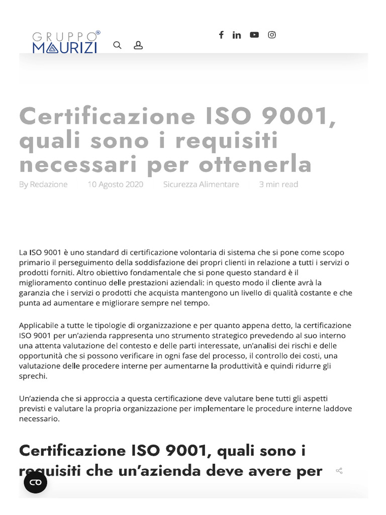 Requisiti Fondamentali PDF