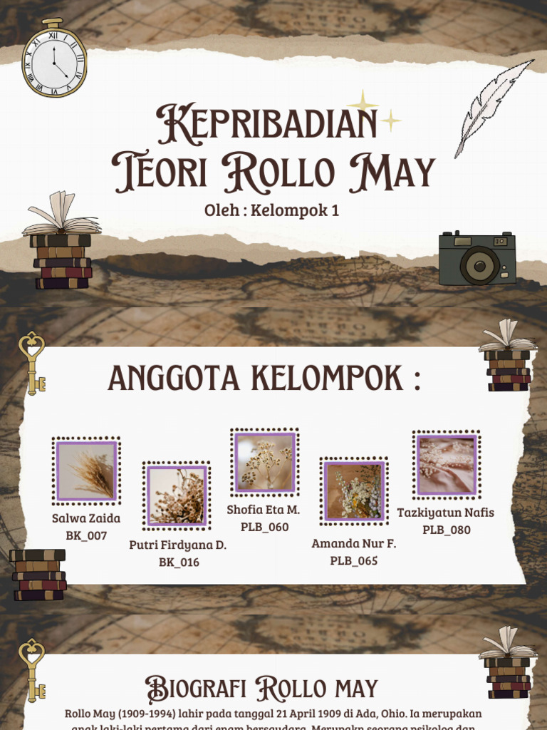 Teori Kepribadian Rollo May Eksistensial | PDF