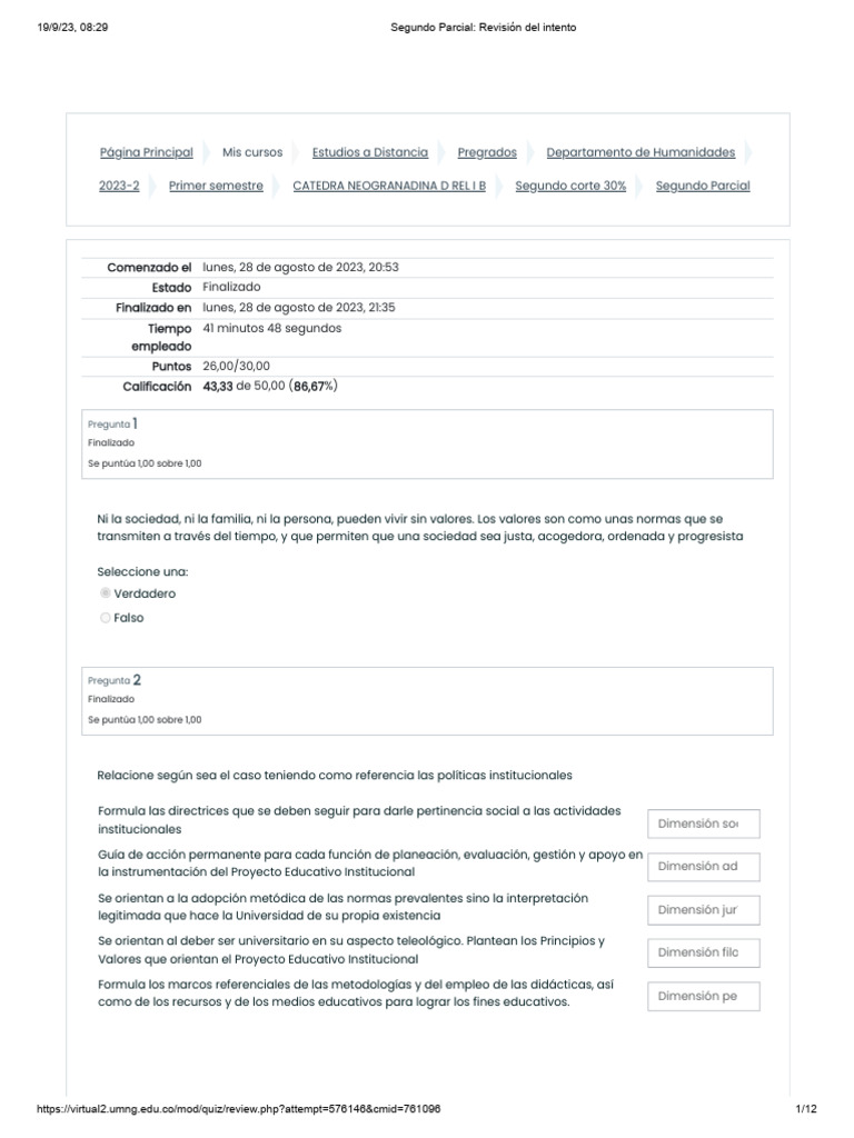 Ceremonias de Grado UMNG 2023 | PDF | Maestros | Evaluación