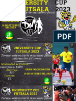 Invitacion Torneo University Cup