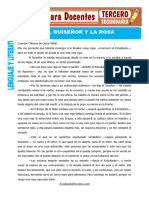 El Ruisenor y La Rosa para Tercero de Secundaria