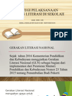 Strategi Pelaksanaan Gerakan Literasi Di Sekolah