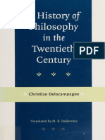 Christian Delacampagne - A History of Philosophy in The Twentieth Century (2001, Johns Hopkins University Press) - Libgen - Li