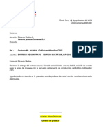 Formato de Carta CSG