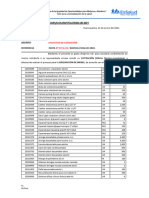 CARTA CIRCULAR N°05-2021- DISPOSITIVO MEDICO- NOTA N° 05