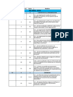 Check List ISO 9001 2015