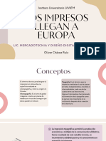 Los Impresos Llegan A Europa