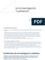 La Investigacion Cualitativa