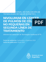 Informe 10 Nivolumab Marzo2021