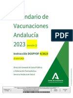 Instruccion Calendario Vacunacion Andalucia Cambios Resaltados
