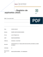 Proceso de Admisión 2023 - Universidad de La Salud - CDMX