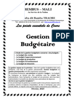 Gestion Budgétaire Fév 2023