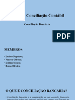 Tipos de Conciliação Contábil