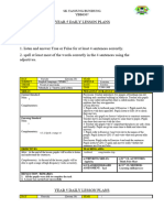 Year 5 Daily Lesson Plans: SK Tanjung Bundung YBB6307