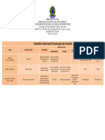 Calendário Nacional de Vacinação Da Gestante