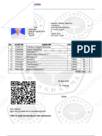 Kartu Rencana Studi (KRS) SEMESTER ATA 2022 / 2023