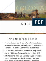 Arte Argentino Isarm 2016 Periodo Colonial