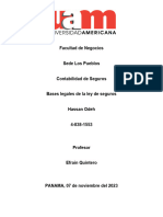 Bases Legales de La Ley de Seguros TRAB ESCRIT - 120257