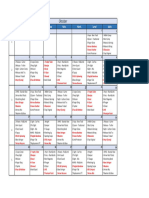 Jadwal Posting Bonti Oktober