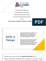 Justo A Tiempo, Competencias Laborales y Capital Intelectual Paloma Zarate