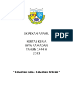 Kertas Kerja Ihya Ramadhan 2023