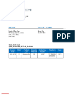 Sales Invoice Teamplate