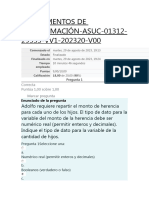 Fundamentos de Programación Examen de Entrada