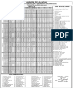 Jadwal Pelajaran XII