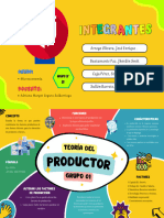 Teoría Del Productor Organizador Visual