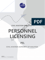 CAD 1 Personnel Licensing PEL ISS01 REV02