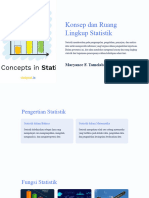 Konsep Dan Ruang Lingkup Statistik