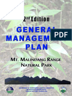 MT Malindang NP MGT Plan - 2nd Edition