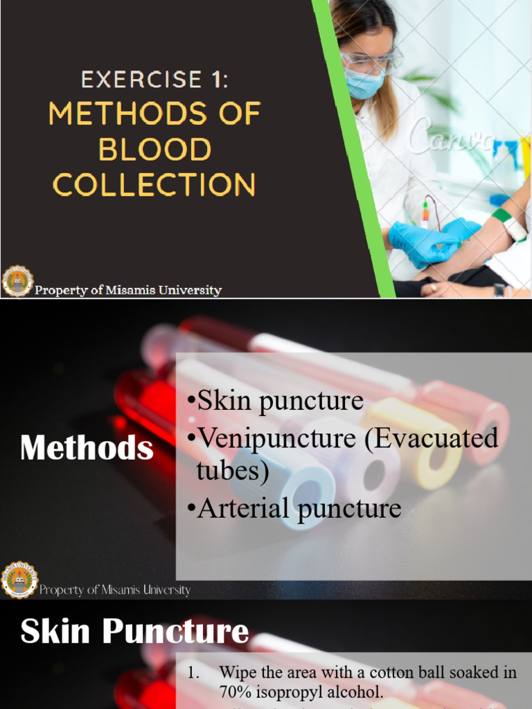 Blood Collection Techniques Guide | PDF | Lifestyle