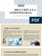 Introducción A La Lesionologia