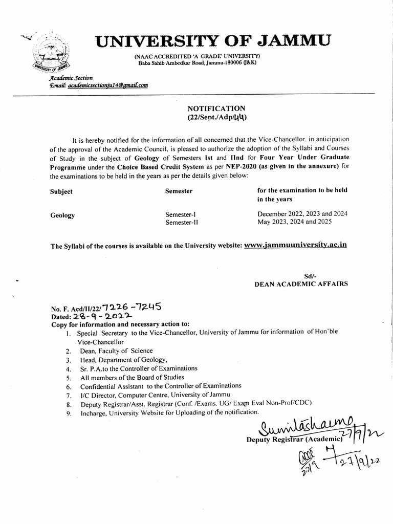 Geology Syllabus 1 Ii Sem Cbcs Pdf Earth Rock Geology