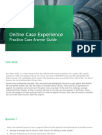 Practice Online Case Answer Guide