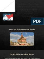 Aspectos Relevantes Rusia