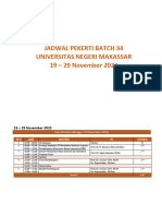 Rundown Pekerti Unm Batch 34 Baru