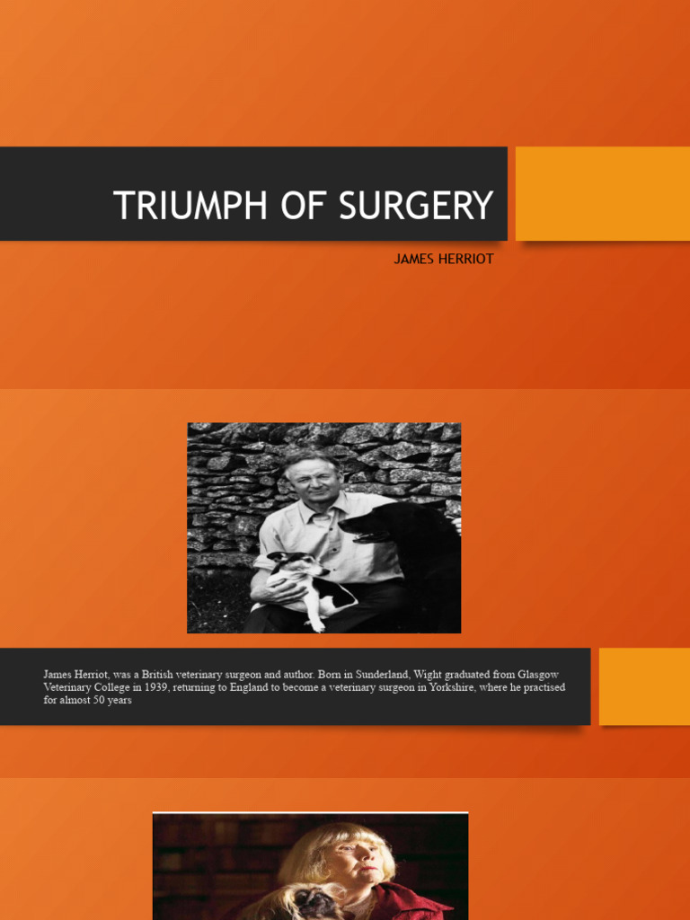 Triumph of Surgery James Herriot PDF