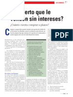 LE VENDEN SIN INTERESES