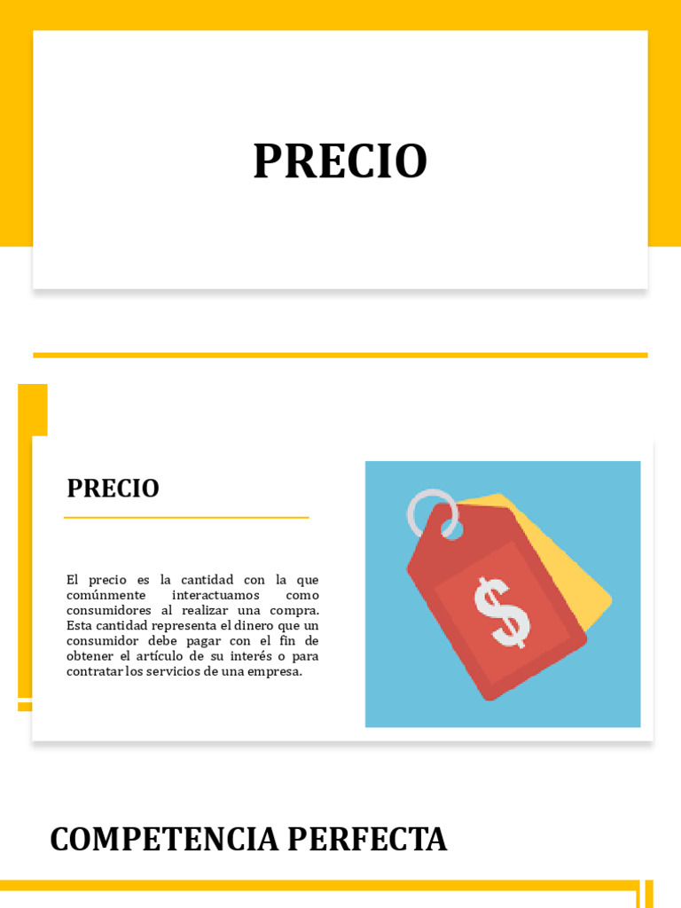 Precio y Competencia en Mercados | PDF | Mercado (economía) | Precios