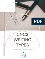 C1 C2 Types of Writing