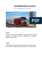 Presentacion Transporte Empresarial Sa de CV 1